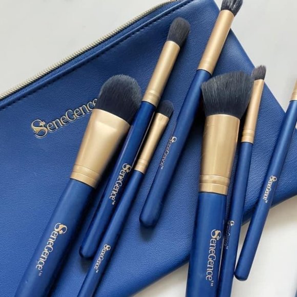 SeneGence Cosmetics 10 piece Pro Brush Set with FREE bag!! - Picture 1 of 6